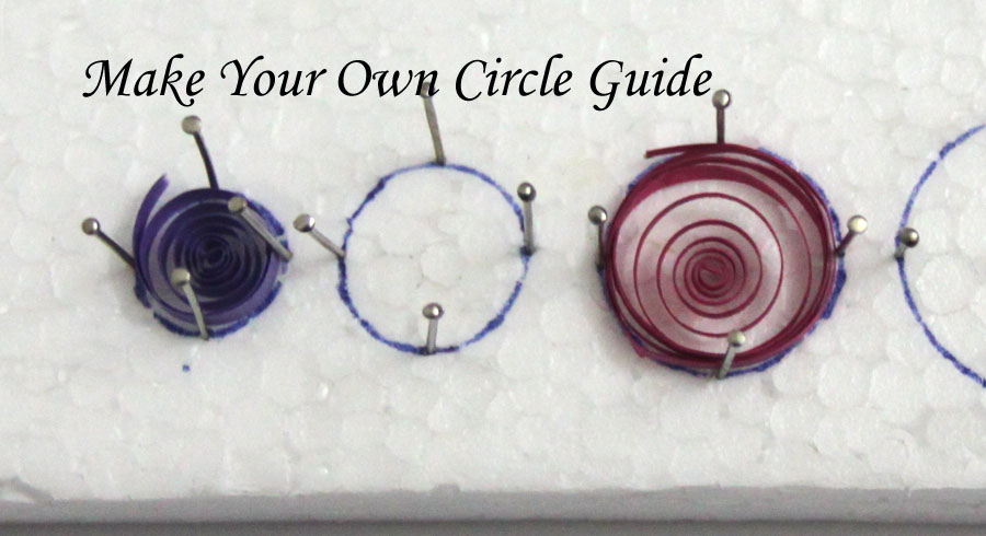 Make Your Own Circle Sizing Guide For Paper Quilling make your own circle sizing guide for paper quilling